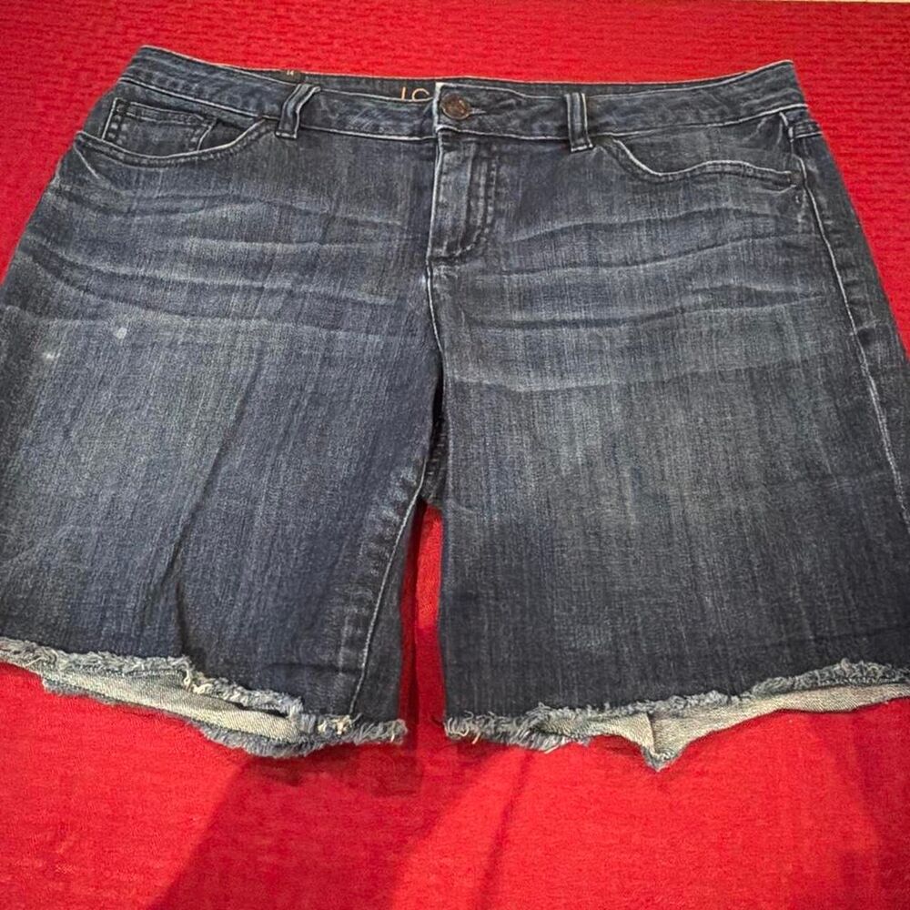 Lc-lauren-conrad Women's Navy and Blue Shorts